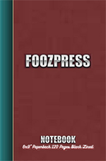 Foozpress Notebook