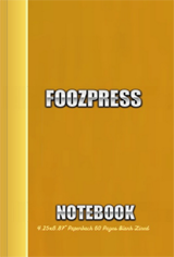 Foozpress pocket Notebook