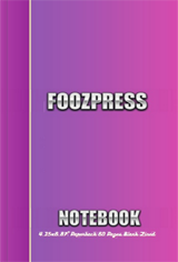 Foozpress pocket Notebook