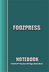 Foozpress pocket Notebook