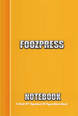 Foozpress pocket Notebook