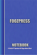 Foozpress pocket Notebook