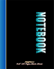 FOOZPRESS Notebook 6x9 Paperback 120 pages