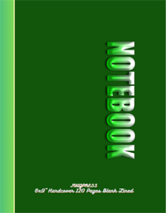 FOOZPRESS Notebook 6x9 Hardcover 120 pages