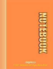 FOOZPRESS Notebook 8.5x11 Hardcover 160 pages