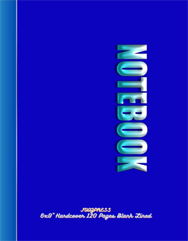 FOOZPRESS Notebook 6x9 Hardcover 120 pages