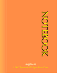 FOOZPRESS Notebook 8.5x11 Paperback 460 pages