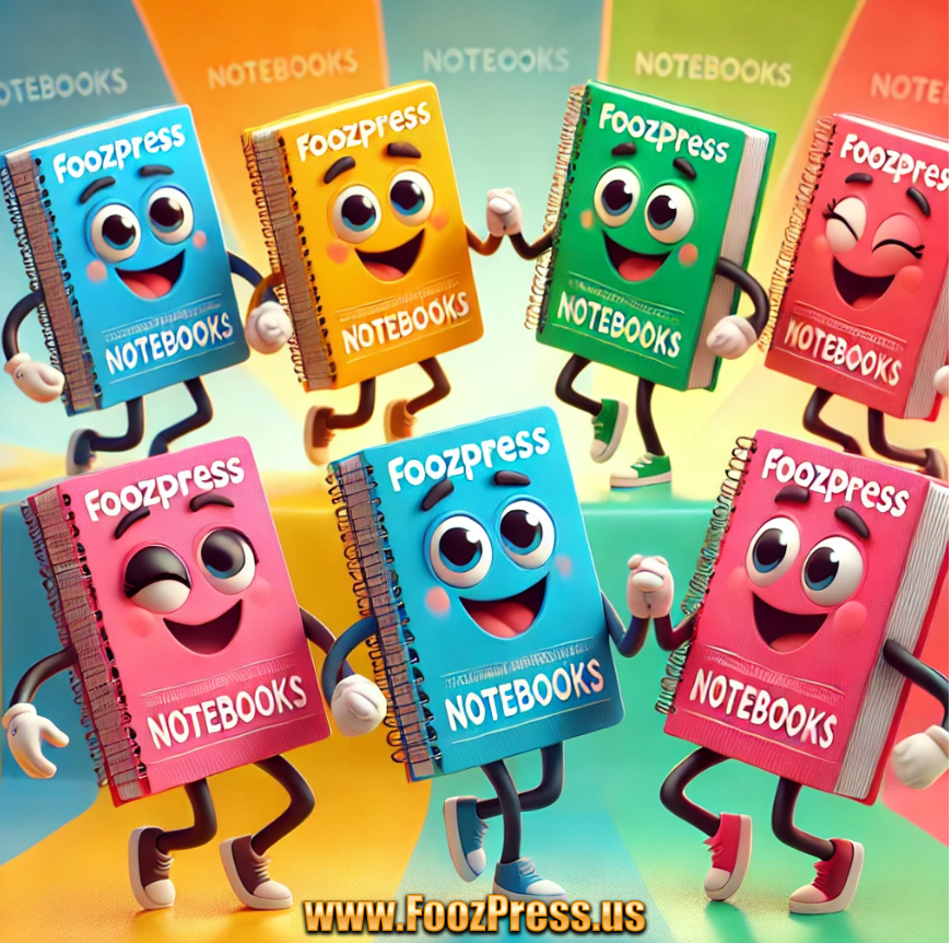 Foozpress Notebooks