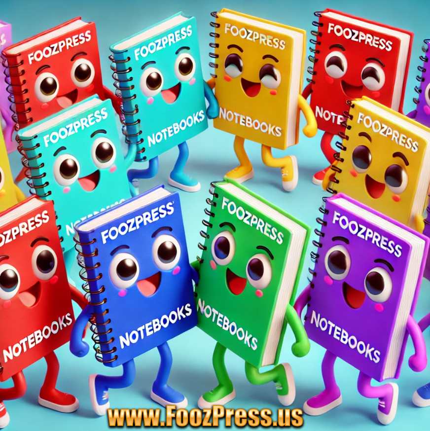 Foozpress Notebooks