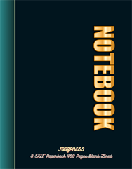 notebook 8.5x11 460 pages